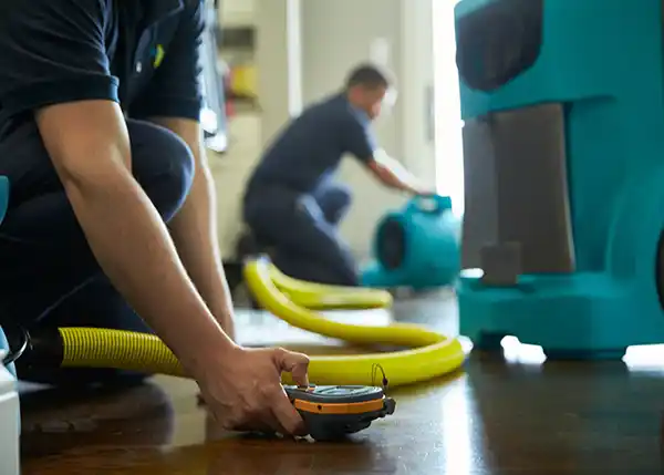water damage restoration service Veblen